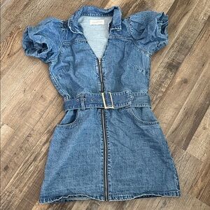 Denim Mini Dress